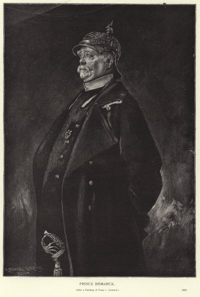 Otto von Bismarck by Franz Seraph von Lenbach